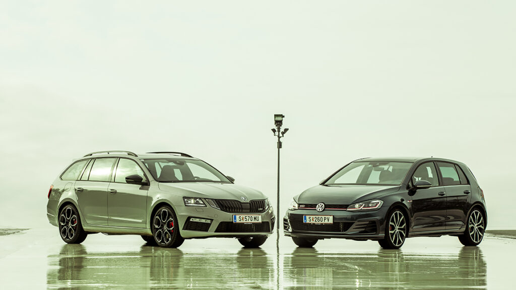 Mk.3.5 Skoda Octavia vRS vs. Mk.7 Golf GTI