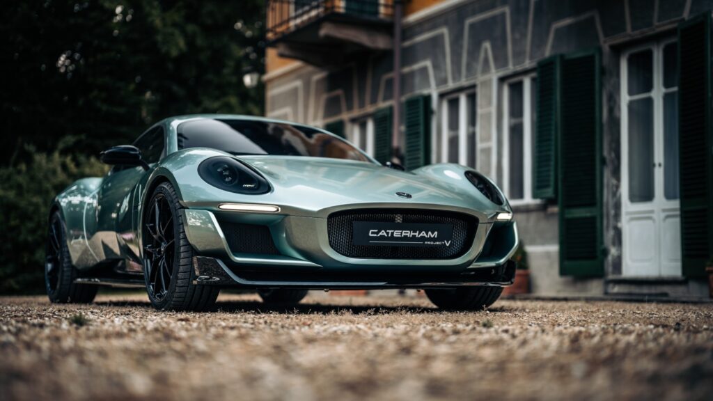 Caterham Project V electric sports car